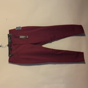 d.jeans+ Women's High Waist Skinny Denim, Deep Burgundy, NWT 16W